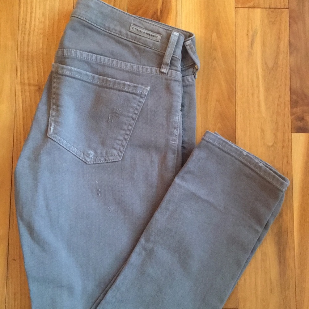 Skinny COH distressed grey 26 CITIZENS Aritzia - Picture 1 of 6